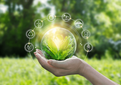 Verschiedene Piktorgramme zum Thema Klima als Thumbnail für die Kategorie Klima